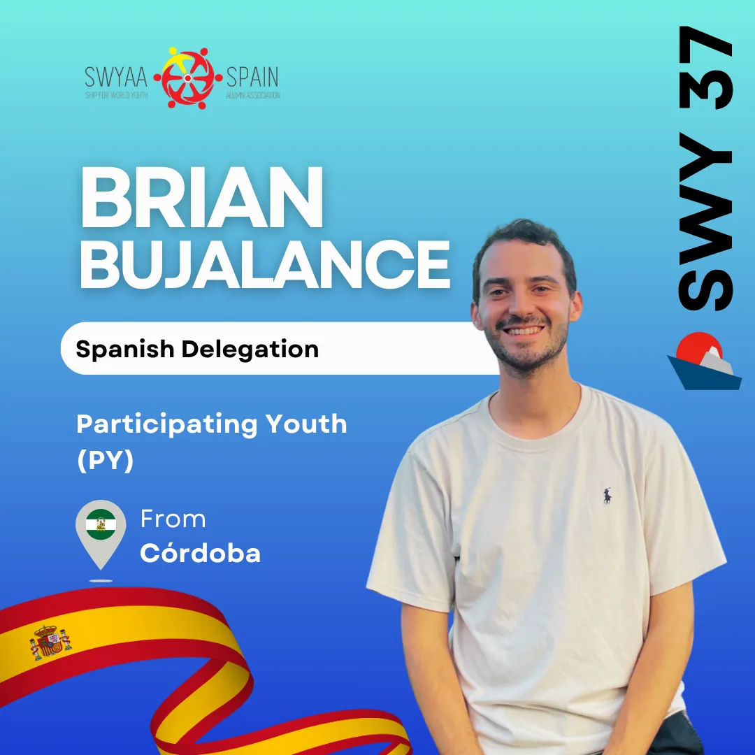 Ficha de presentación de Brian Bujalance, participante de la delegación española de SWY37 (Córdoba)