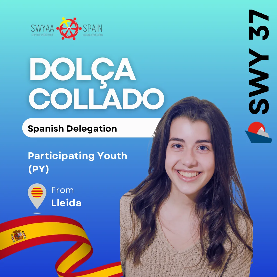 Ficha de presentación de Dolça Collado, participante de la delegación española de SWY37 (Lleida)