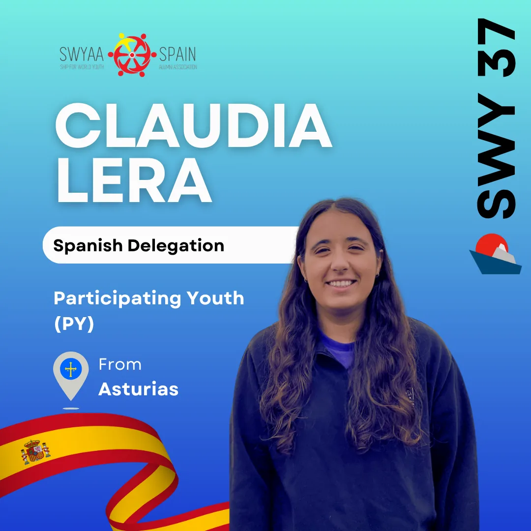 Ficha de presentación de Claudia Lera, participante de la delegación española de SWY37 (Asturias)